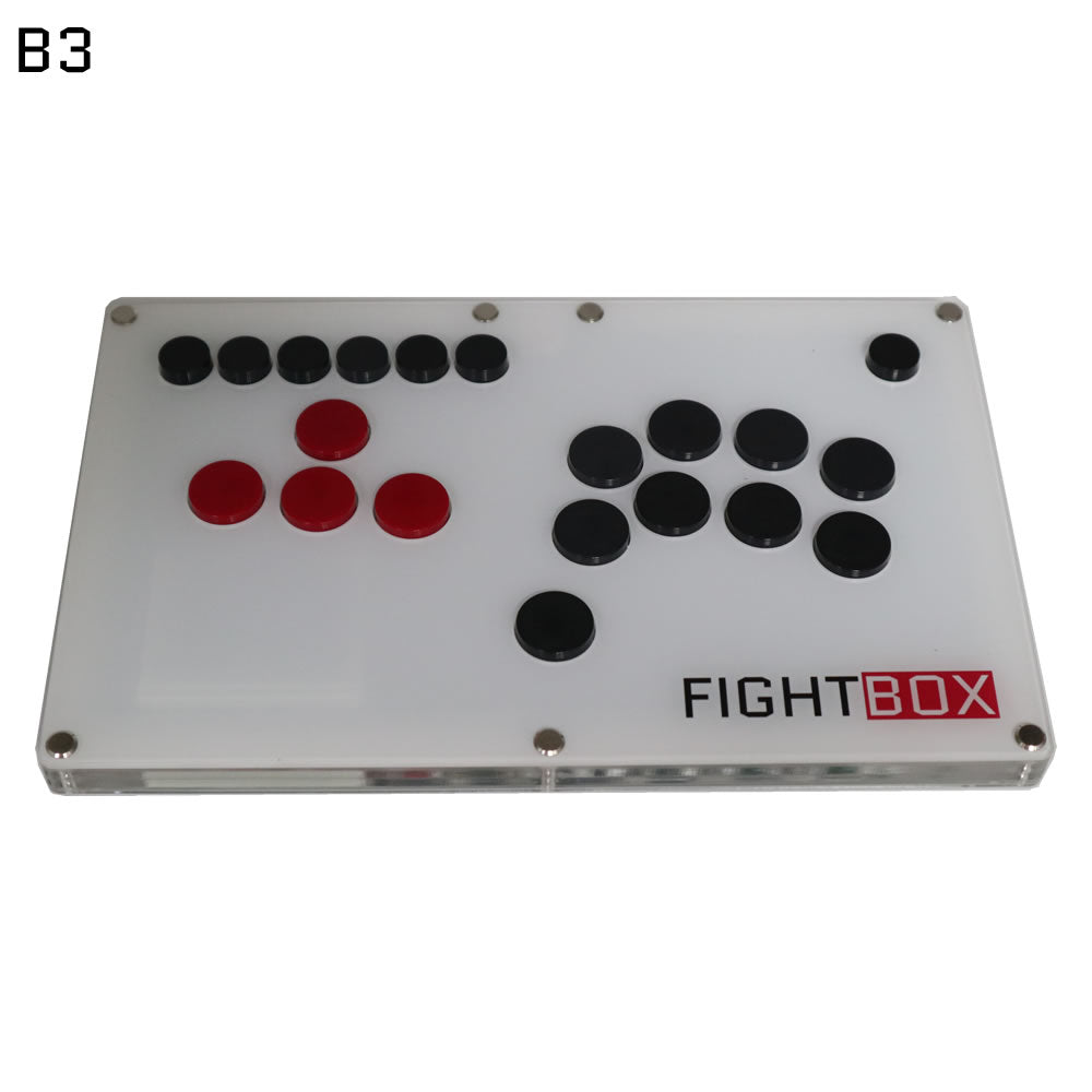 FightBox B3 All Button Leverless Arcade Game Controller for PC 