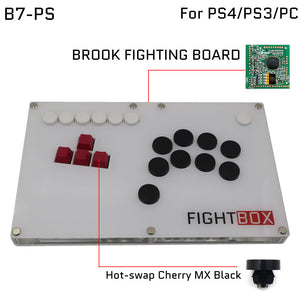 FightBox B7 Keyboard Button Leverless Arcade Fight Stick Game Controller
