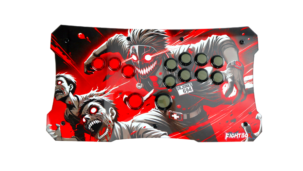 FightBox A4-S Arcade Game Controller Custom Panel Project 04/04/2026