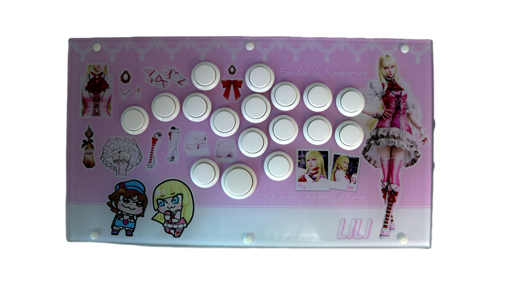 FightBox F-Pro Arcade Game Controller Custom Panel Project 06/05/2025