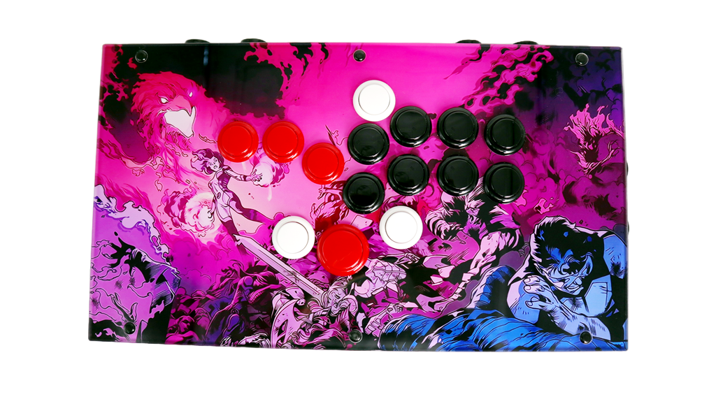 FightBox F-Pro Arcade Game Controller Custom Panel Project 24/03/2025
