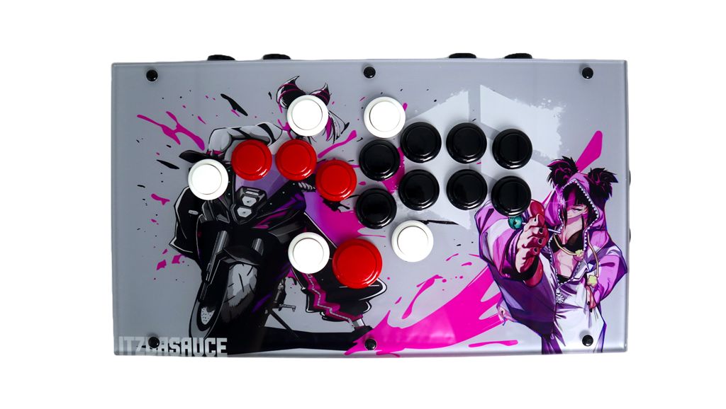 FightBox F-Pro  Arcade Game Controller Custom Panel Project 07/08/2025
