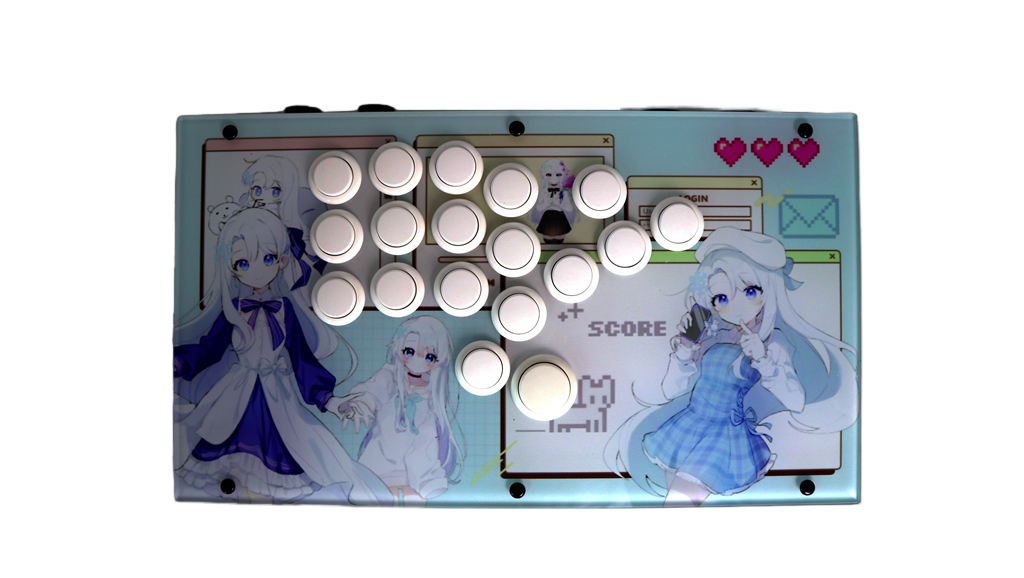 Customization based on F Series Arcade Game Controller Project  27/04/2024