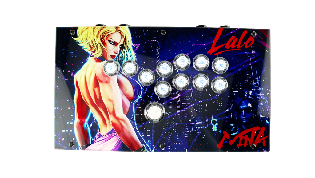 FightBox F1-LED Arcade Game Controller Custom Panel Project 07/03/2026