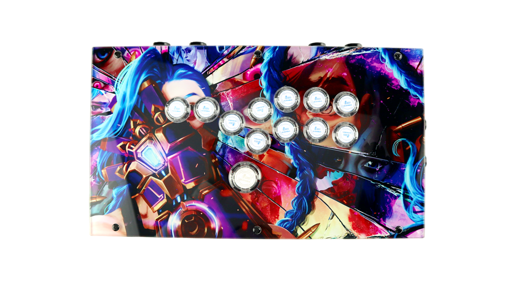 FightBox F1-LED Arcade Game Controller Custom Panel Project 08/03/2026