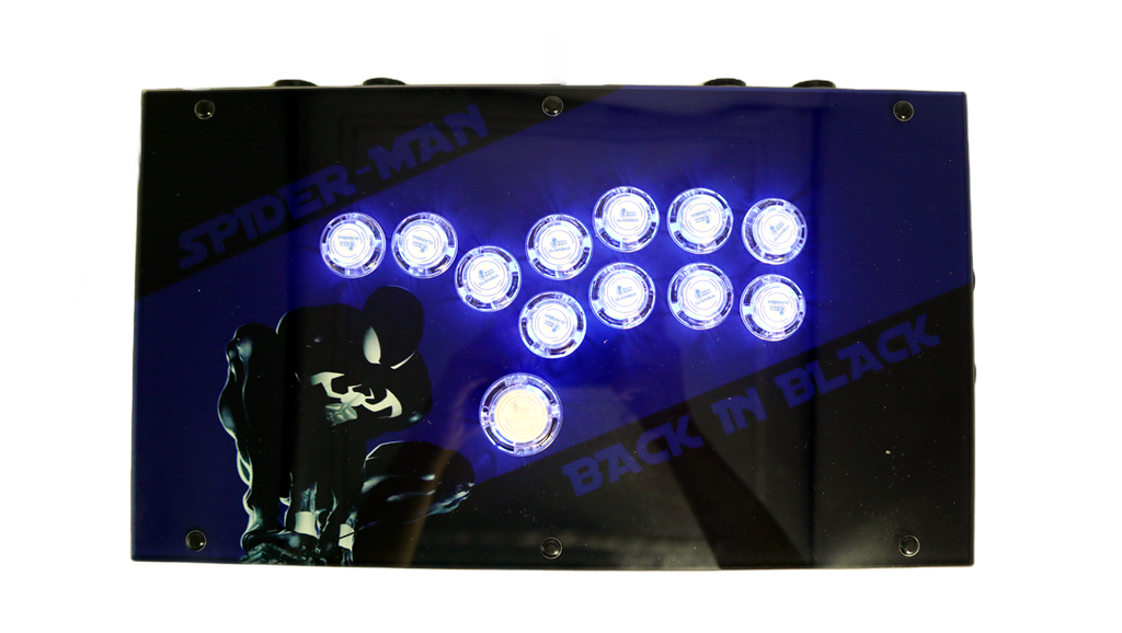 FightBox F1-LED Arcade Game Controller Custom Panel Project 29/09/2024