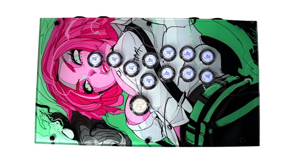 FightBox F1-LED Arcade Game Controller Custom Panel Project 08/05/2025