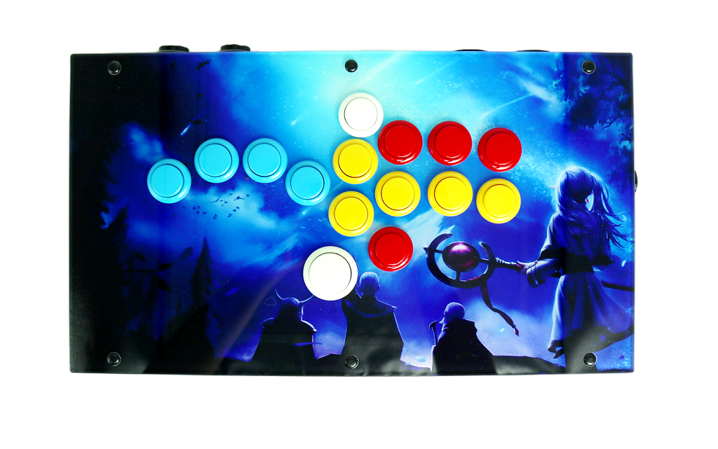 FightBox F10 Arcade Game Controller Custom Panel Project 12/09/2024