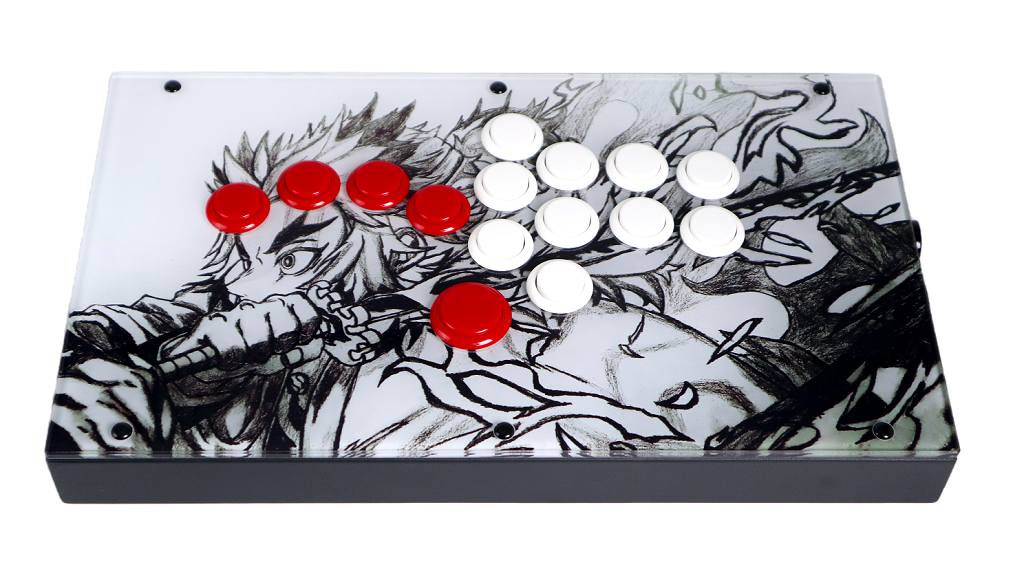 FightBox F10 Arcade Game Controller Custom Panel Project 04/09/2024