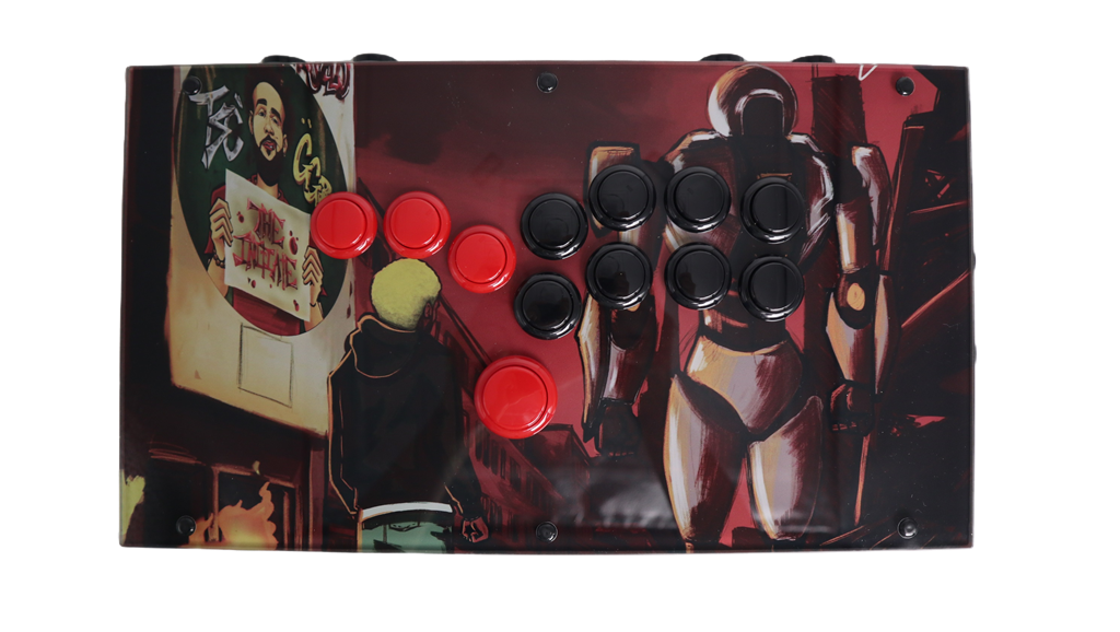FightBox F1 Arcade Game Controller Custom Panel Project 09/07/2025