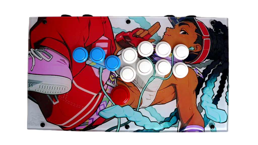 FightBox F1 Arcade Game Controller Custom Panel Project 06/12/2024