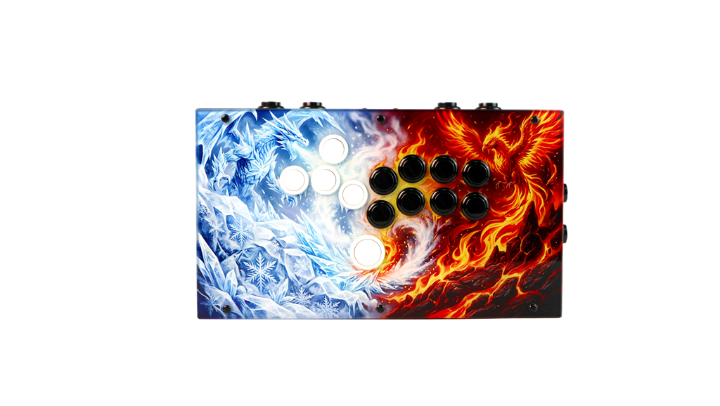 FightBox F4 Arcade Game Controller Custom Panel Project 09/07/2026
