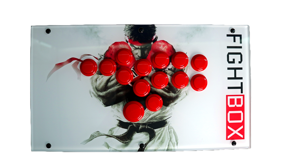 FightBox F8 Arcade Game Controller Custom Panel Project 09/12/2024