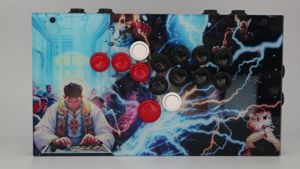 FightBox F8-PS5 Arcade Game Controller Custom Panel Project 2023/10/30