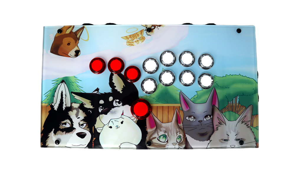 FightBox K1 Arcade Game Controller Custom Panel Project 25/09/2025