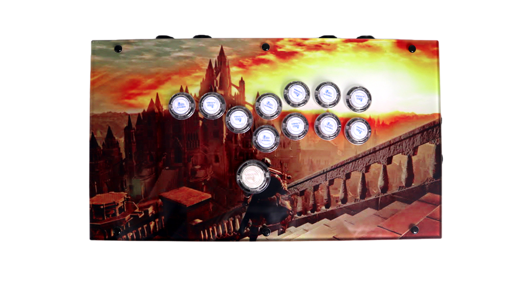 FightBox F1-LED Arcade Game Controller Custom Panel Project 10/12/2025