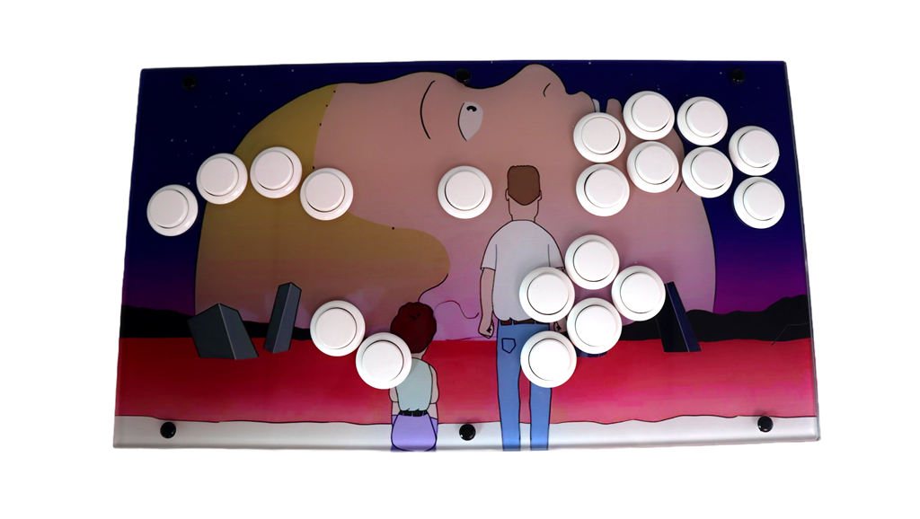 FightBox R1-F Arcade Game Controller Custom Panel Project 09/10/2025