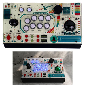 FightBox R10-PRO Arcade Fight Stick With Trackball&Spinner Retro