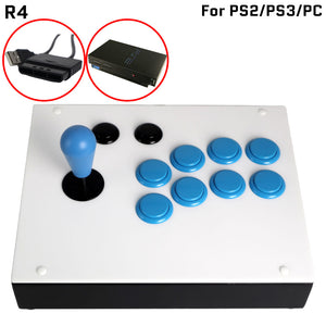 FightBox R4 Arcade Fight Stick Game Controller For PS2/PS3/PC