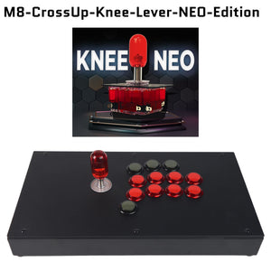 FightBox M8-CrossUP-NEO-Edition Korean Knee Lever Arcade Joystick