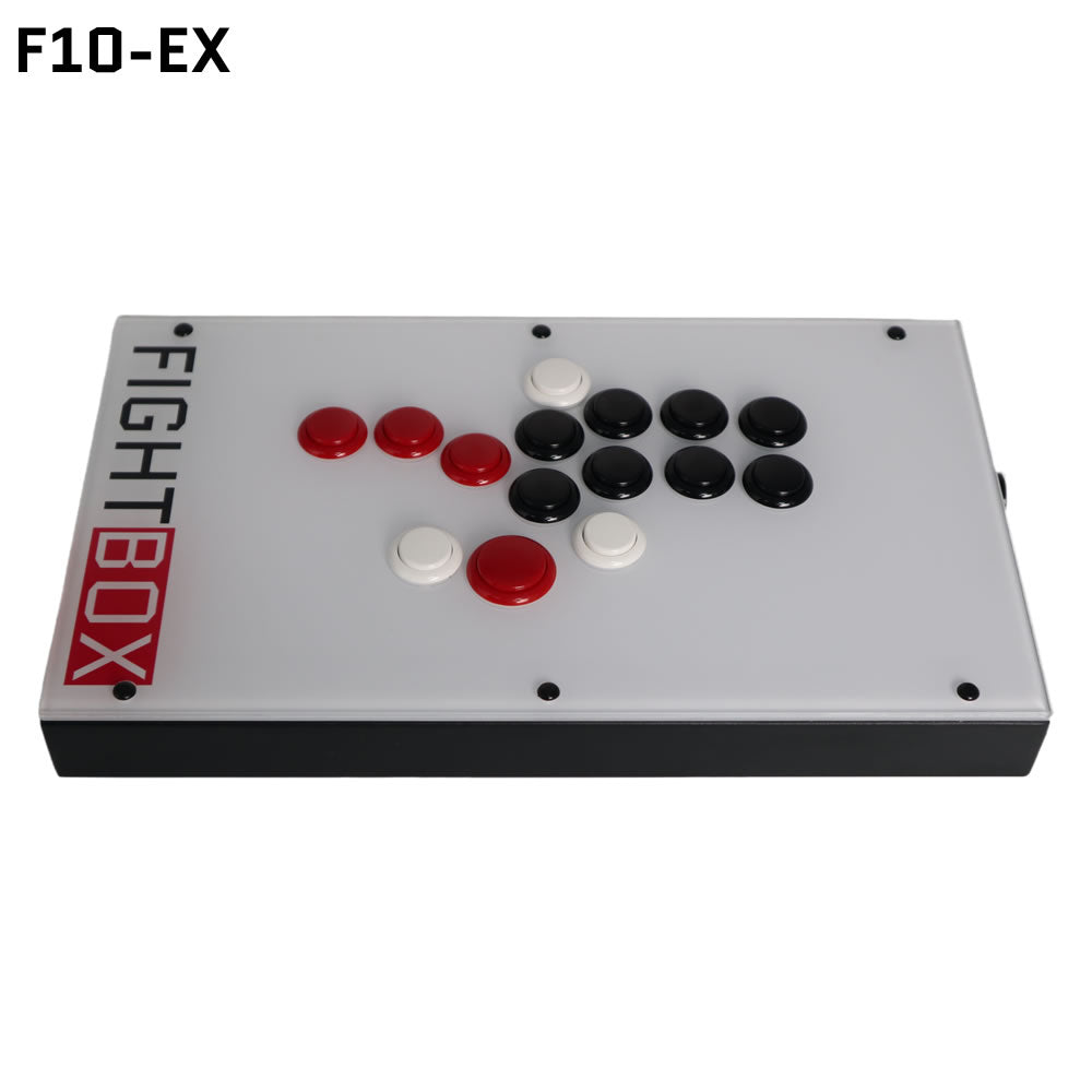Fightbox FightBox F10-EX All Button Leverless Arcade Game Controller for PC/PS ...