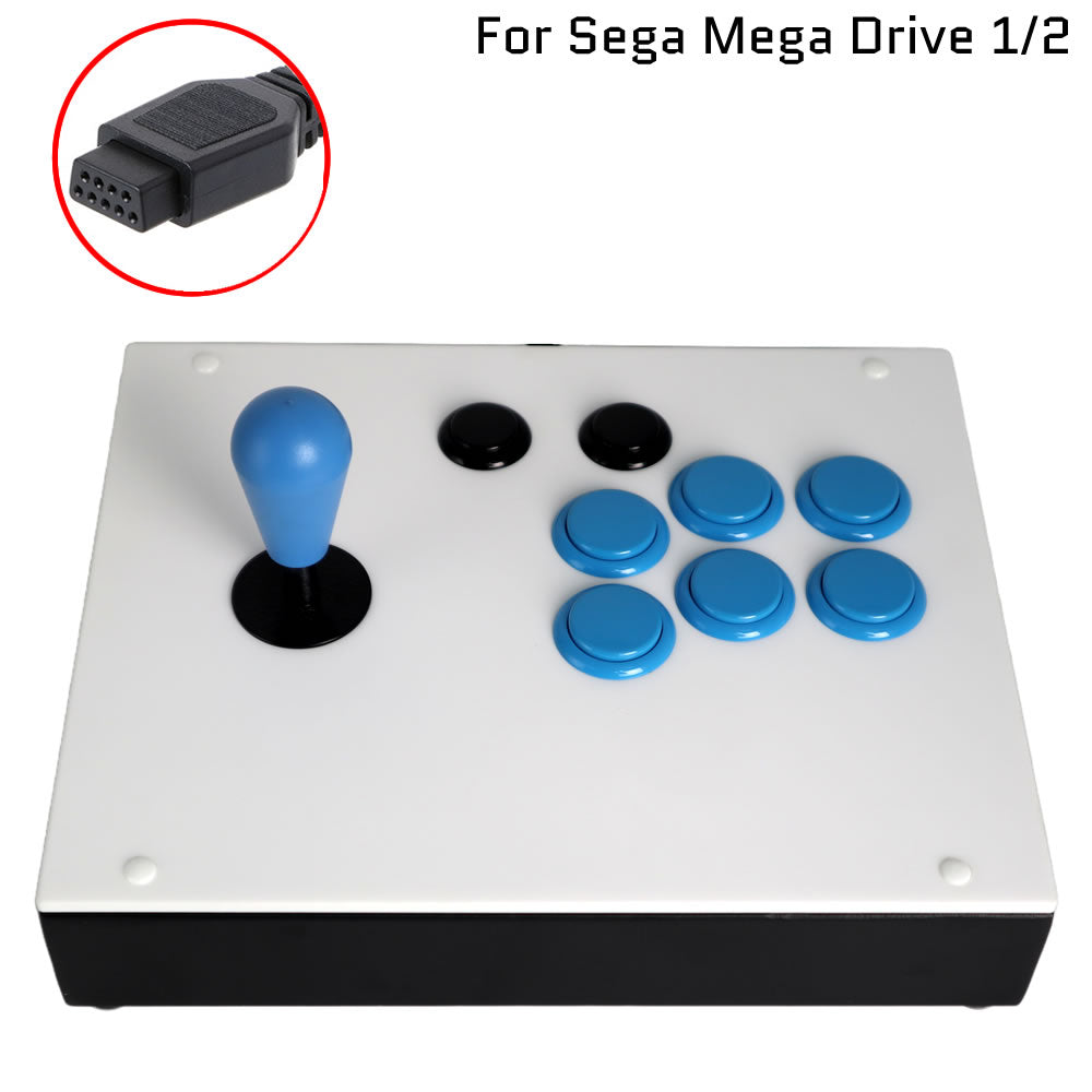 FightBox R3 Arcade Fight Stick Game Controller For Sega Mega Drive 1/2