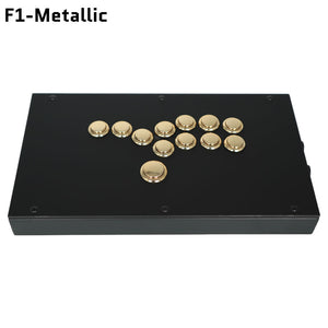 FightBox F1-Metallic All Button Leverless Arcade Game Controller for PC/PS/XBOX/SWITCH