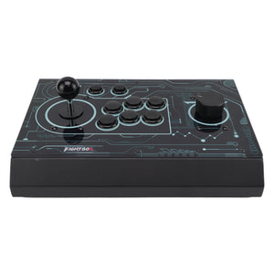 FightBox R9 Arcade Fight Stick With Spinner Retro Game Controller