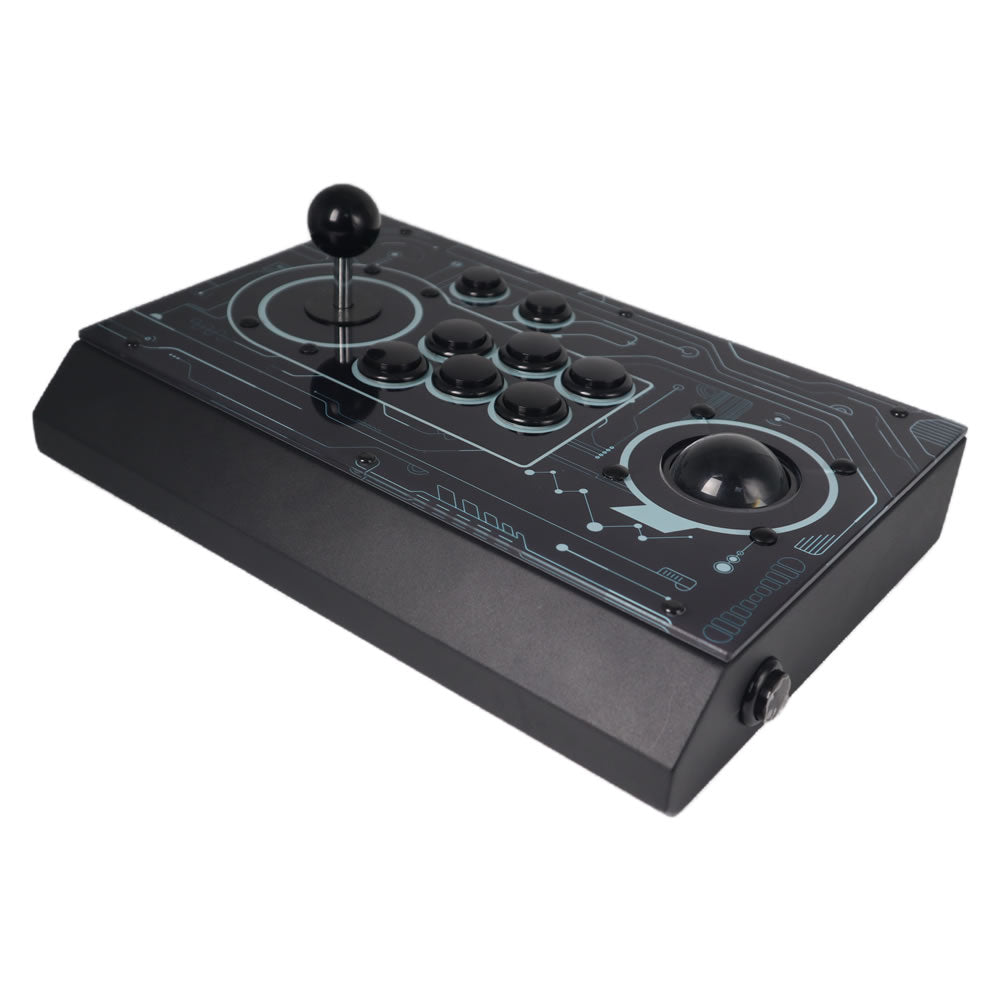 FightBox R10 Arcade Fight Stick With Trackball Retro Game Controller For PC/PS3