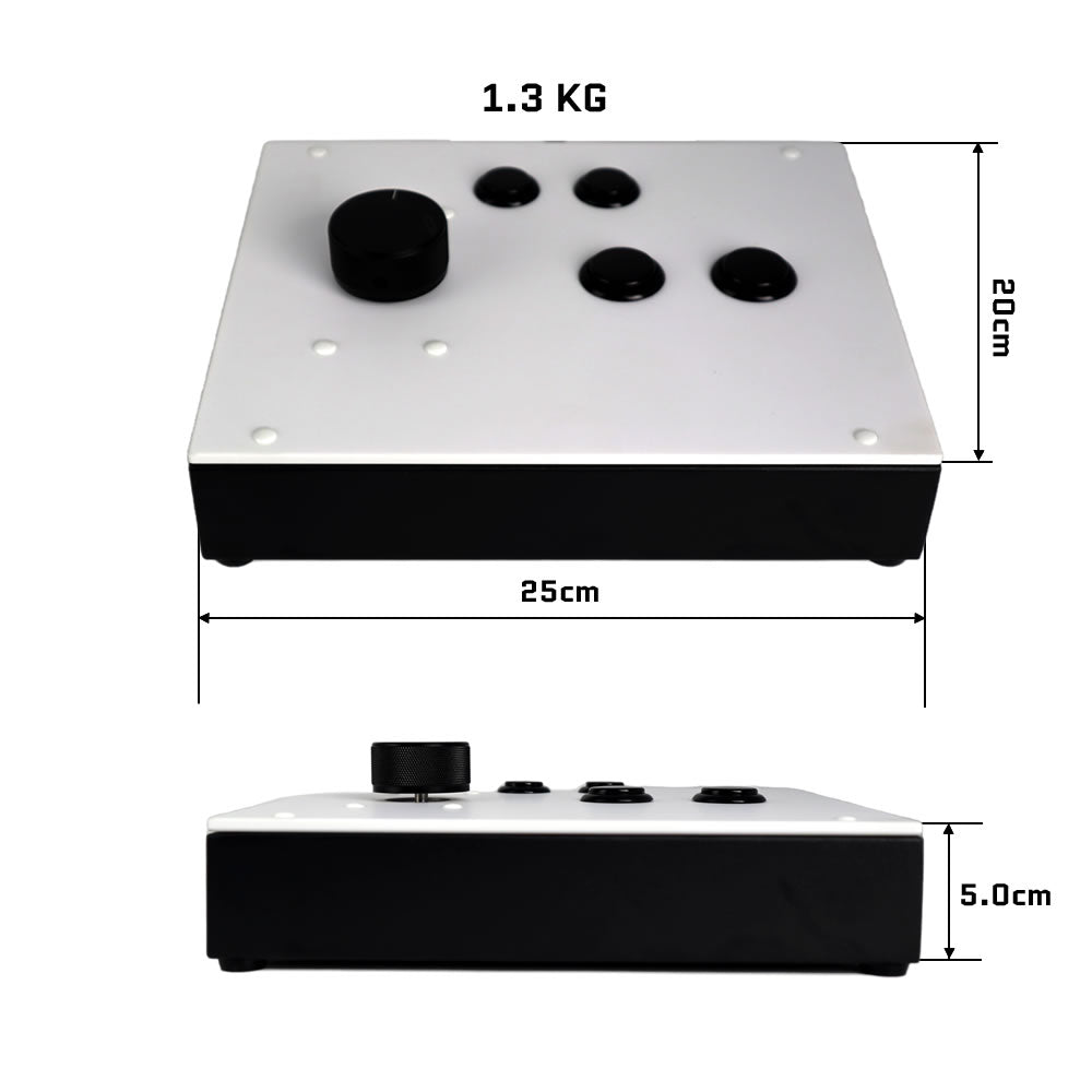 FightBox R5 USB Arcade Game Spinner Controller For MAME RetroArch Raspberry Pi PC