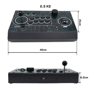 FightBox R10-PRO Arcade Fight Stick With Trackball&Spinner Retro