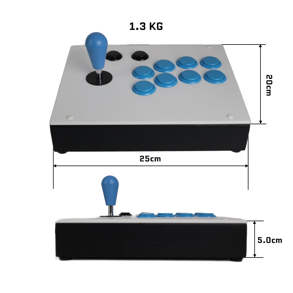 FightBox R4 Arcade Fight Stick Game Controller For PS2/PS3/PC