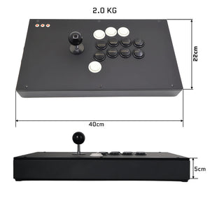 FightBox M8-Macro Arcade Joystick Game Controller with Macro Recording Function For PC/PS3/SWITCH