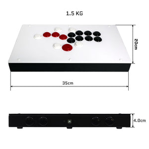 FightBox F-PRO All Button Leverless Arcade Game Controller for PC/PS/SWITCH