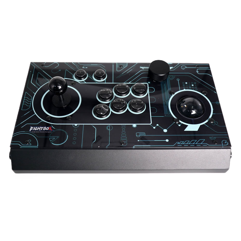 FightBox R10-PRO Arcade Fight Stick With Trackball&Spinner Retro