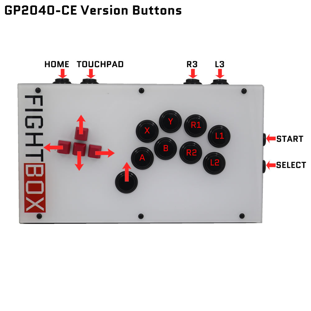 FightBox F7 Keyboard Button Leverless Arcade Game Controller for PC/PS ...