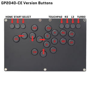FightBox B-PRO All Button Leverless Arcade Game Controller for for