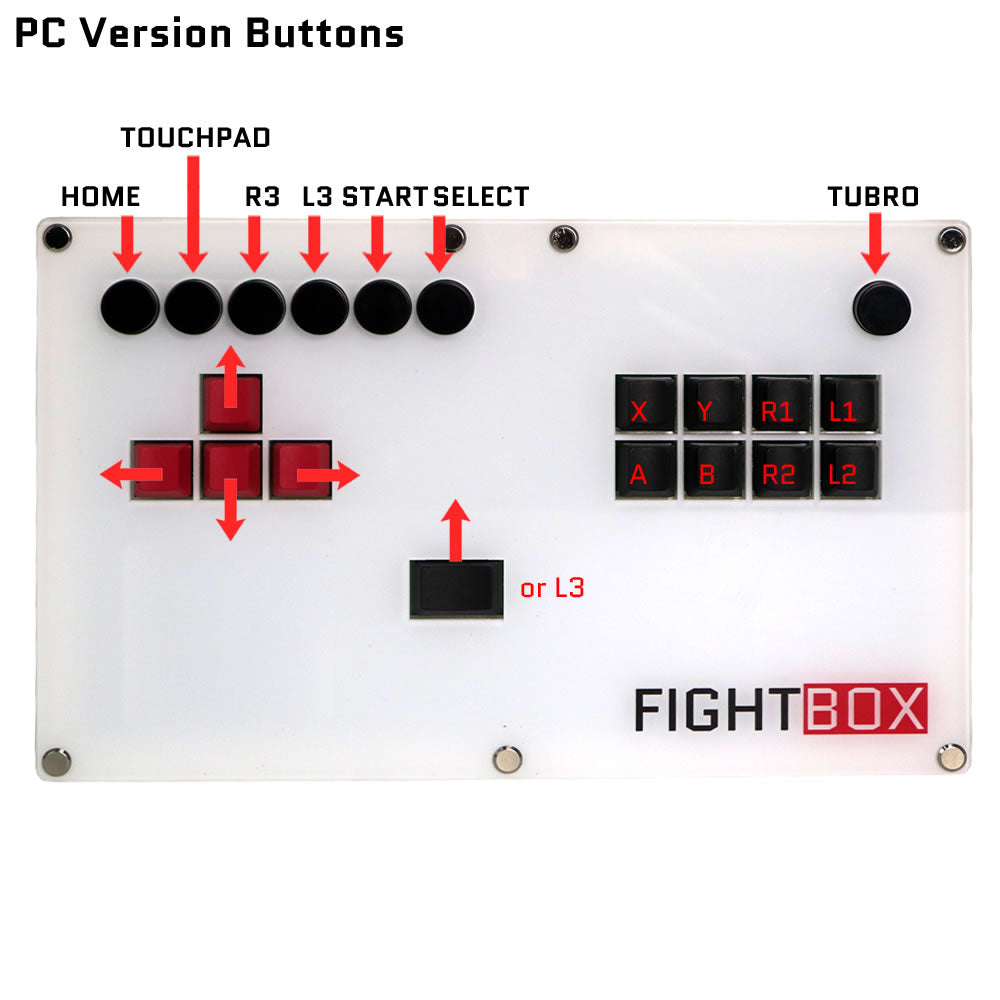 FightBox B5 All Keyboard Leverless Game Controller For PC/SWITCH/PS3/PS4/PS5