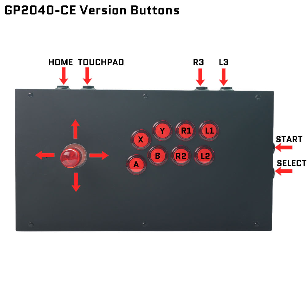 FightBox K2-NEO-Edition Korean Knee Lever Arcade Joystick Game Control ...