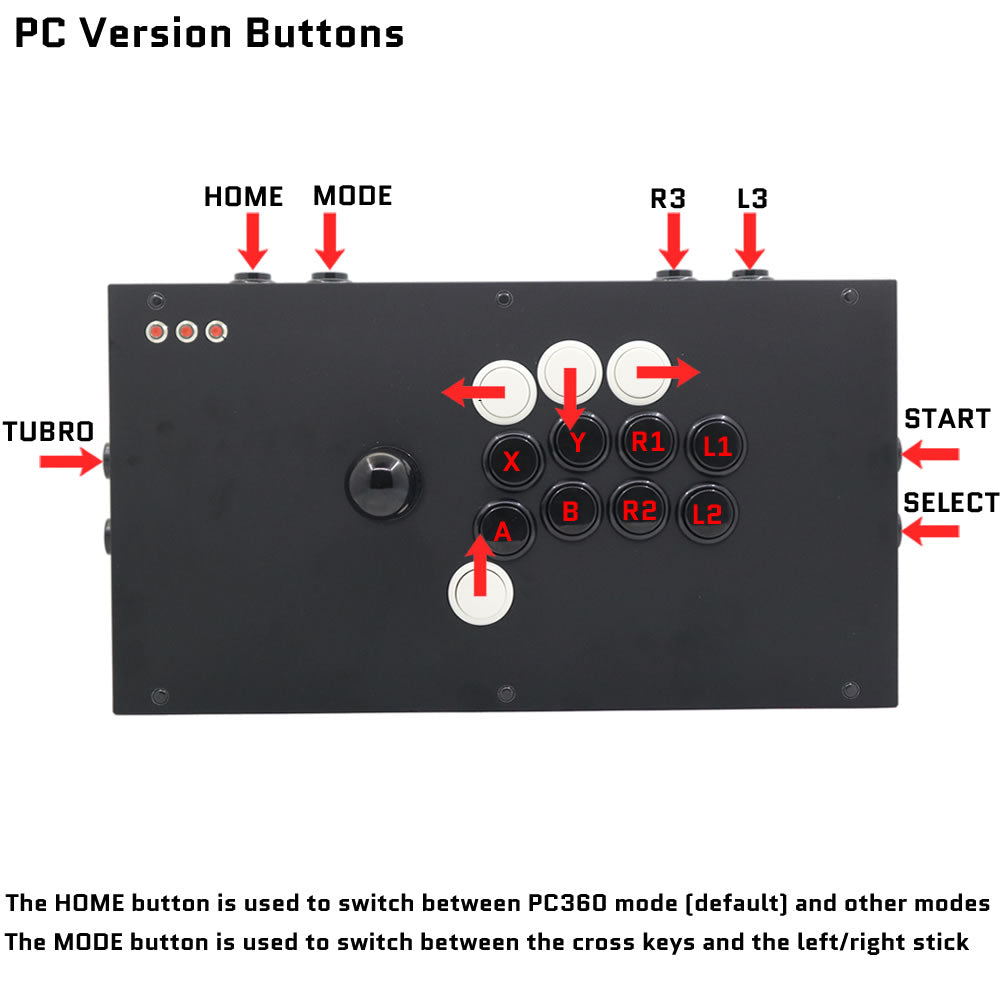 FightBox M8 Arcade Game Controller