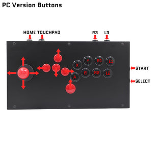 FightBox M3 Joystick and All Button Leverless Arcade Game Controller