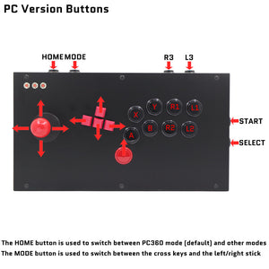 FightBox M7 Joystick and Keyboard Button Leverless Arcade Game Controller