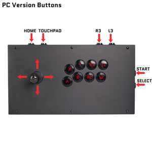 FightBox K2 Korean Lever Arcade Joystick Game Controller for PC/PS
