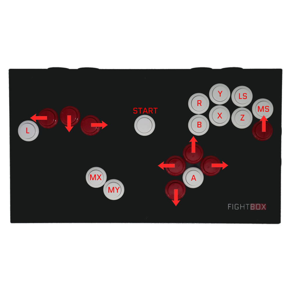 Fightbox FightBox R1-F Arcade Game Mixed Analog Digital Controller – FightBoxArcade