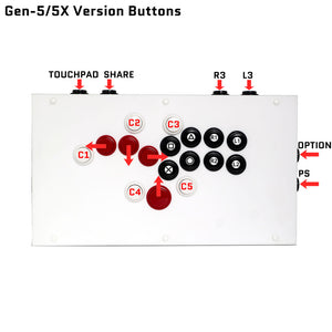 FightBox F-PRO All Button Leverless Arcade Game Controller for PC
