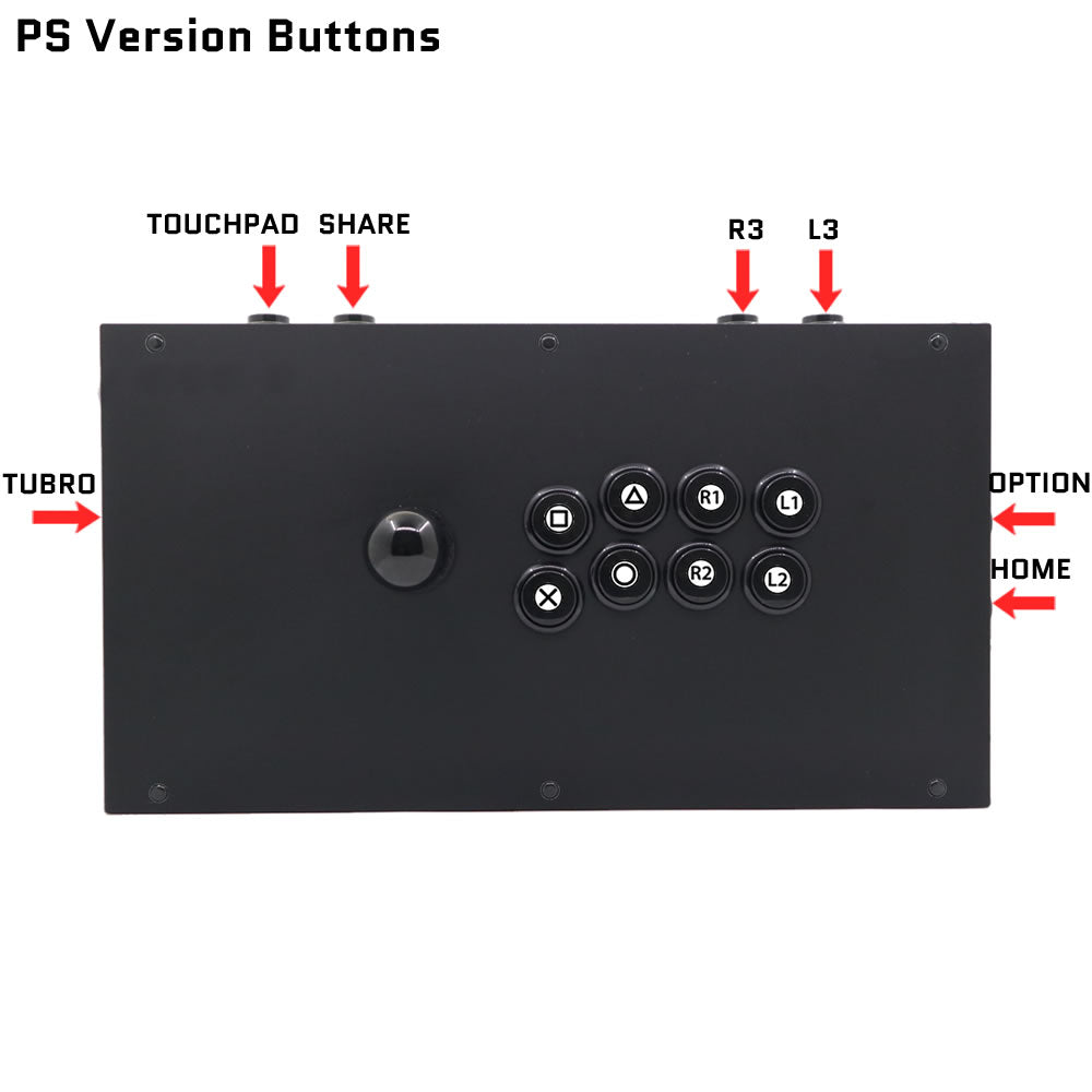 FightBox M9 Arcade Joystick FightStick Game Controller for PC/PS/XBOX/SWITCH