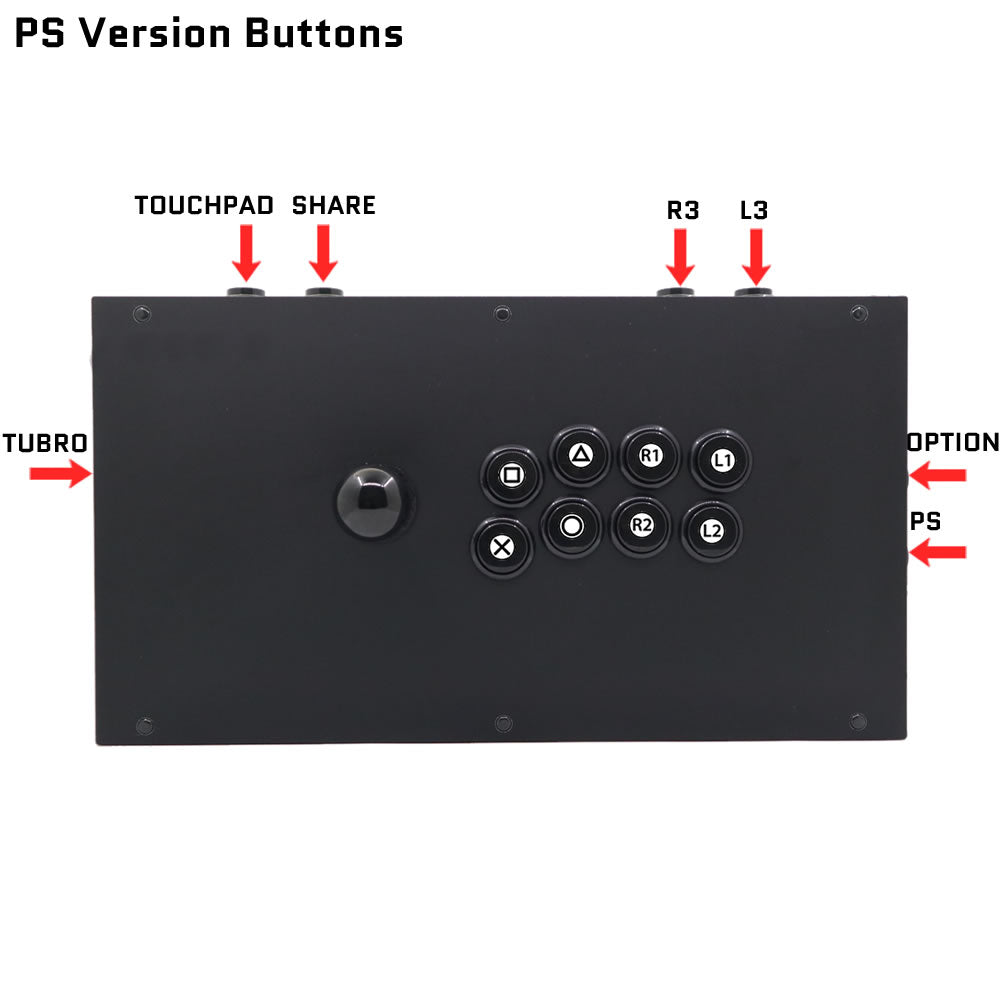FightBox M9 Arcade Joystick FightStick Game Controller for PC/PS/XBOX/SWITCH