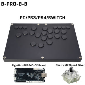 FIGHTBOX B Pro black ゲームコントローラー FightBox B-PRO All Button Leverless Arcade Game Controller for for