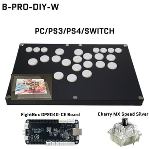 FightBox B-PRO All Button Leverless Arcade Game Controller for for