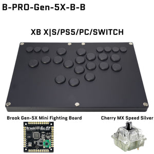 FightBox B-PRO All Button Leverless Arcade Game Controller for for